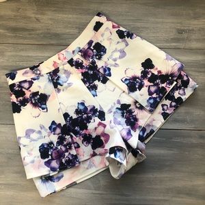 Floral shorts